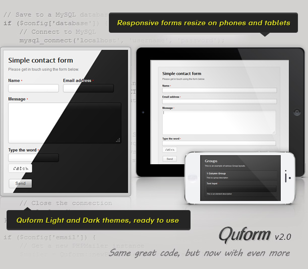 Responsive Ajax Contact Form